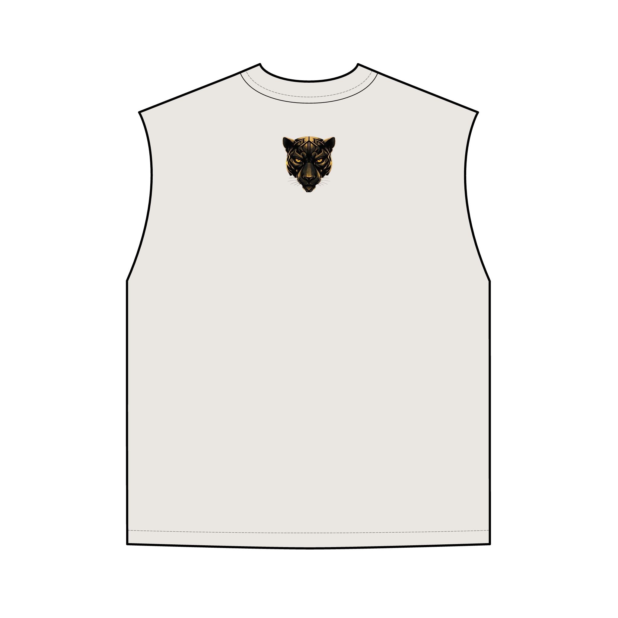 Men's Panther Tank Top – Custom Print Heavy Faded Muscle Tee