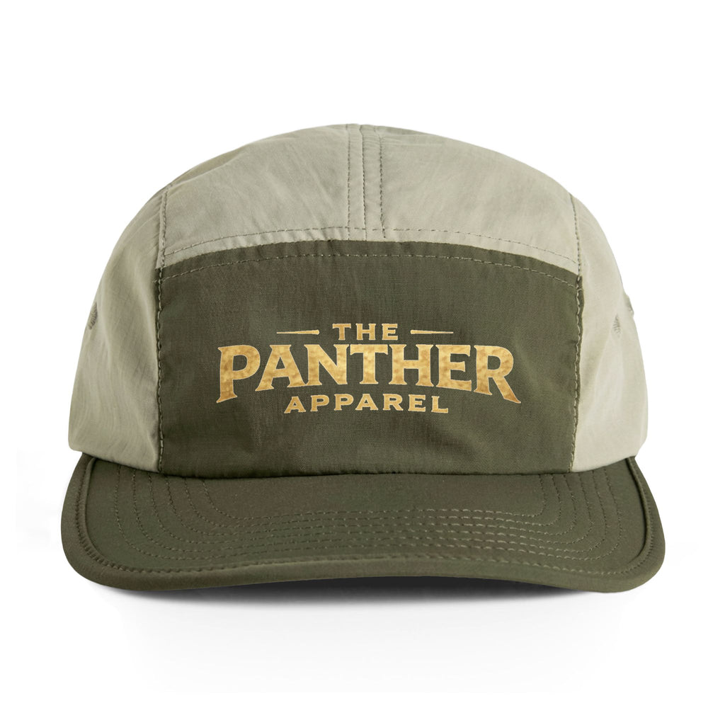 Two-Tone Nylon Cap — The Panther Apparel Embroidered Logo