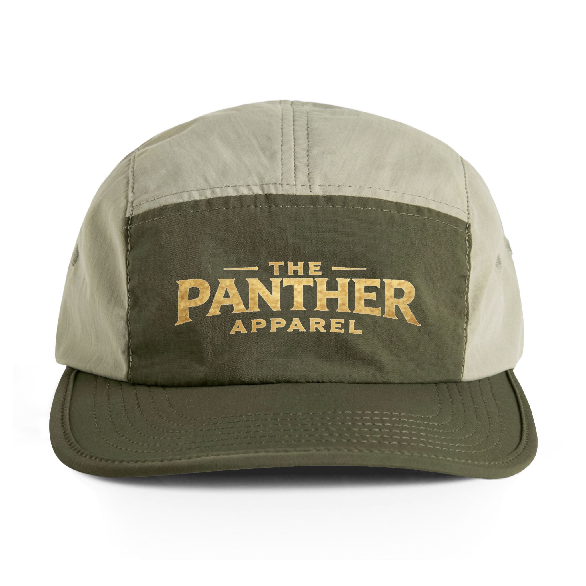 Two-Tone Nylon Cap — The Panther Apparel Embroidered Logo