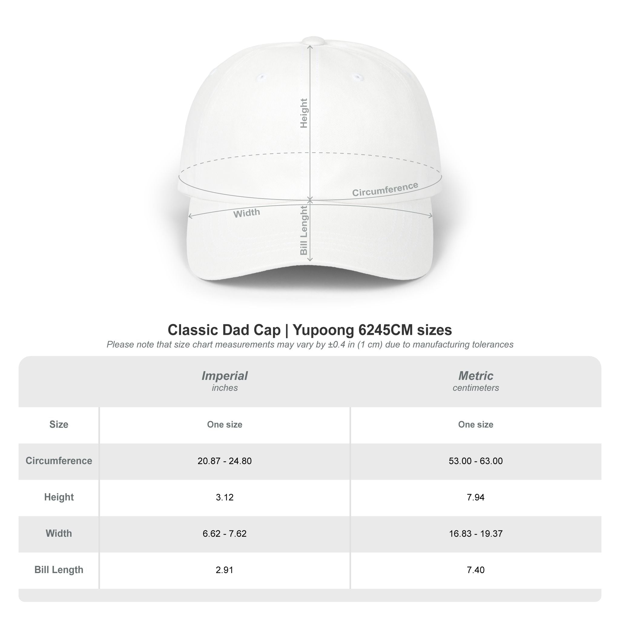 Panther Apparel Dad Cap — White Classic Baseball Hat with Gold Script Logo