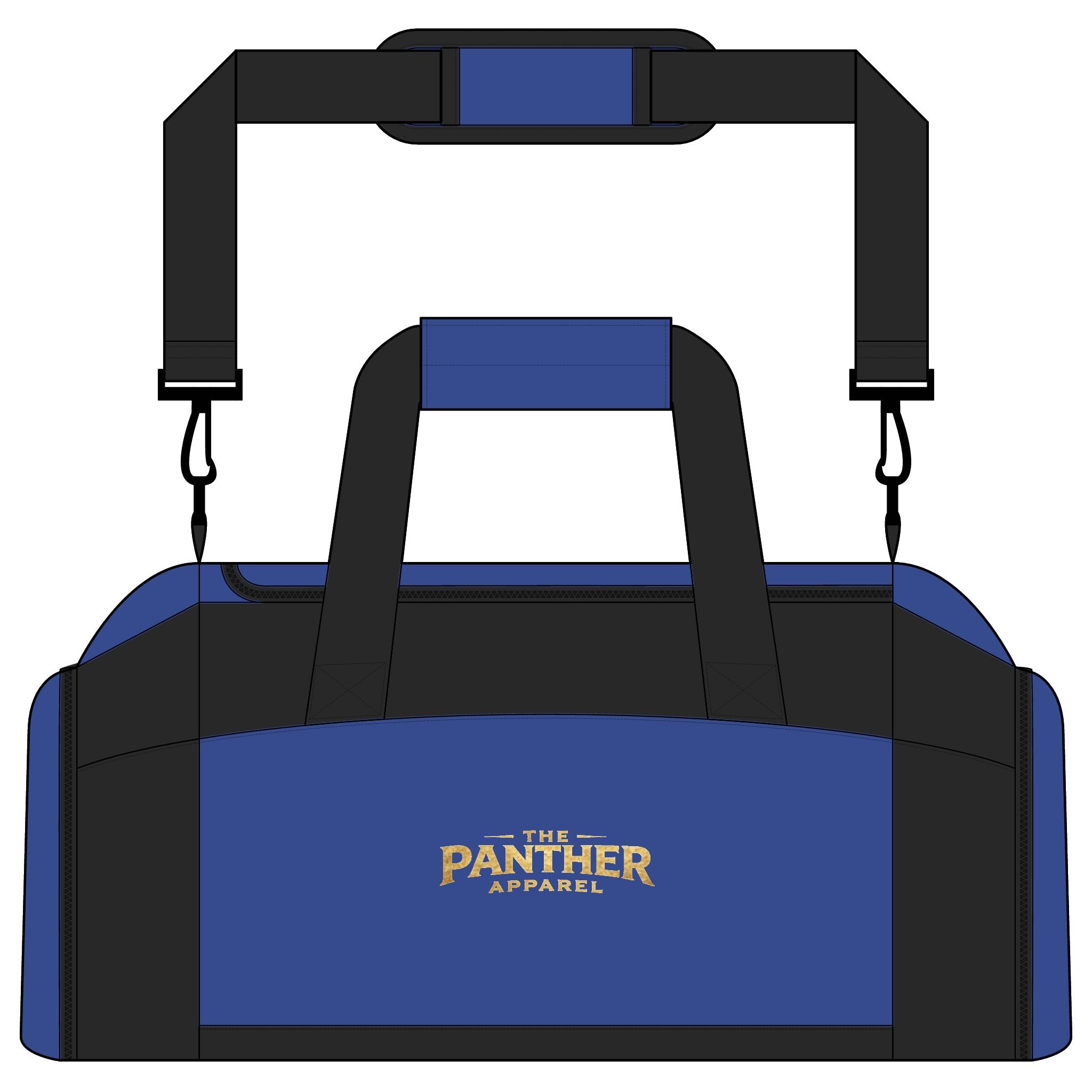 Panther Apparel Gym Bag – Durable Athletic Duffle for Workout, Travel & Team Gear
