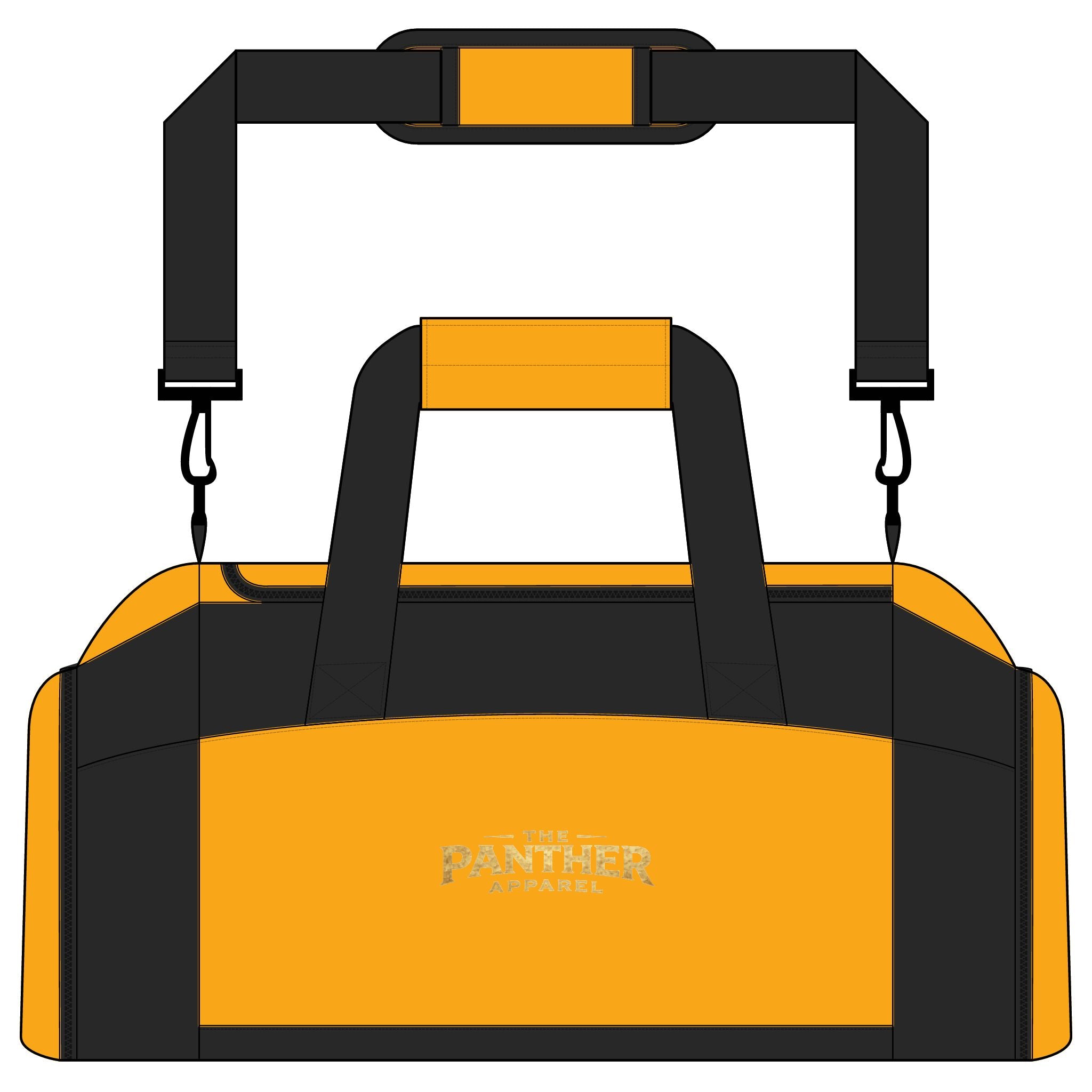 Panther Apparel Gym Bag – Durable Athletic Duffle for Workout, Travel & Team Gear