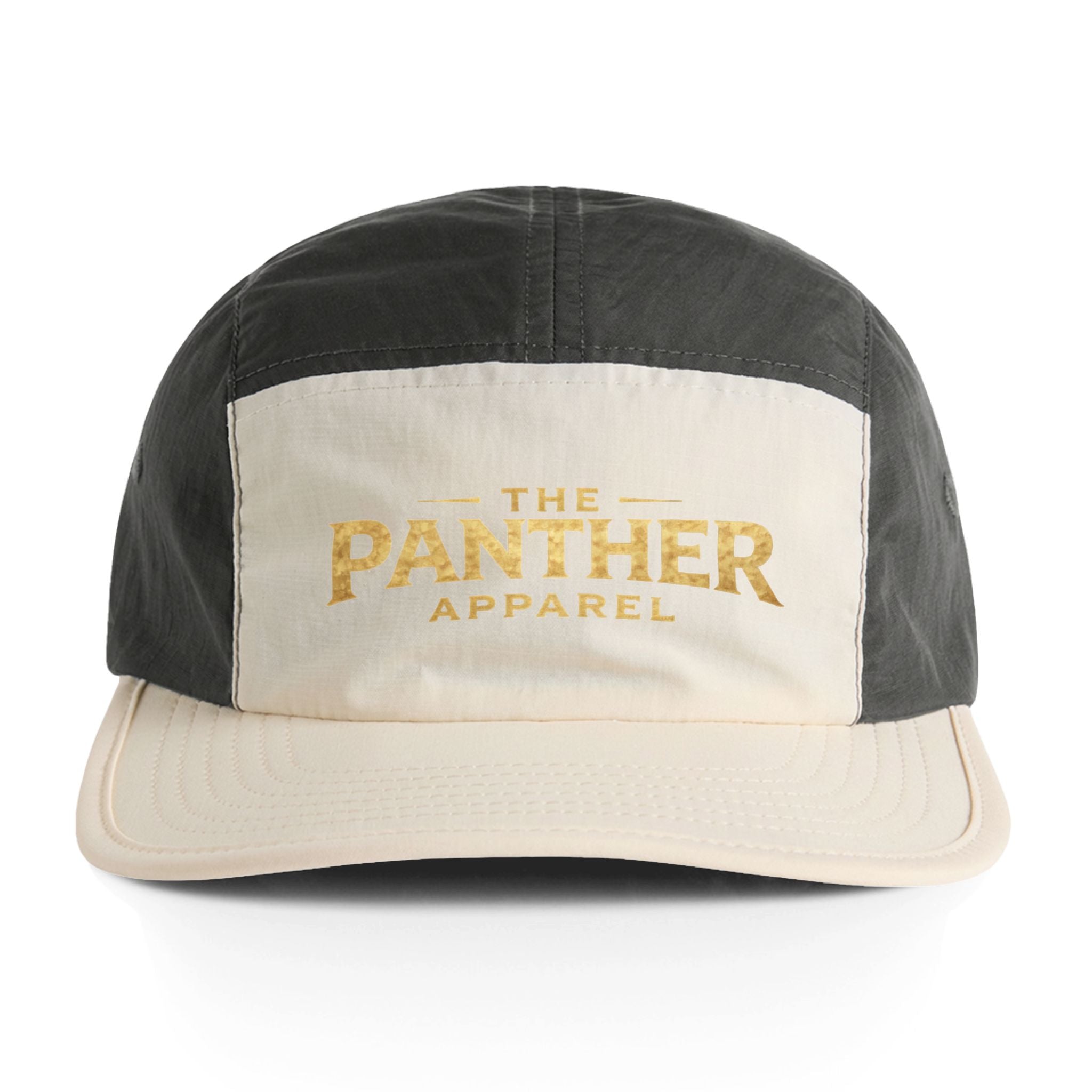 Two-Tone Nylon Cap — The Panther Apparel Embroidered Logo