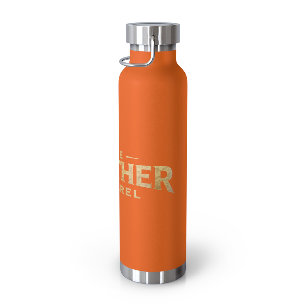 22oz Copper Vacuum Insulated Bottle – The Panther Apparel Stainless Thermal Flask