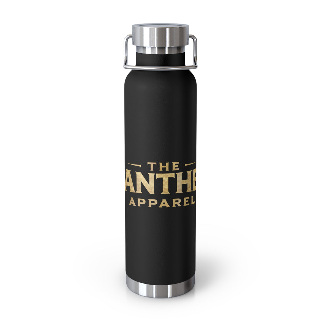 22oz Copper Vacuum Insulated Bottle – The Panther Apparel Stainless Thermal Flask