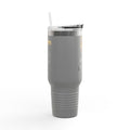40oz Insulated Travel Mug — Customizable Tiger Print, 'Print It Your Way'