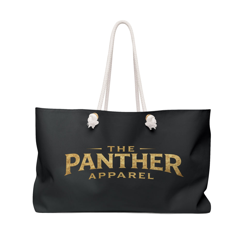 Panther Apparel Weekender Bag - Black Logo Travel Tote