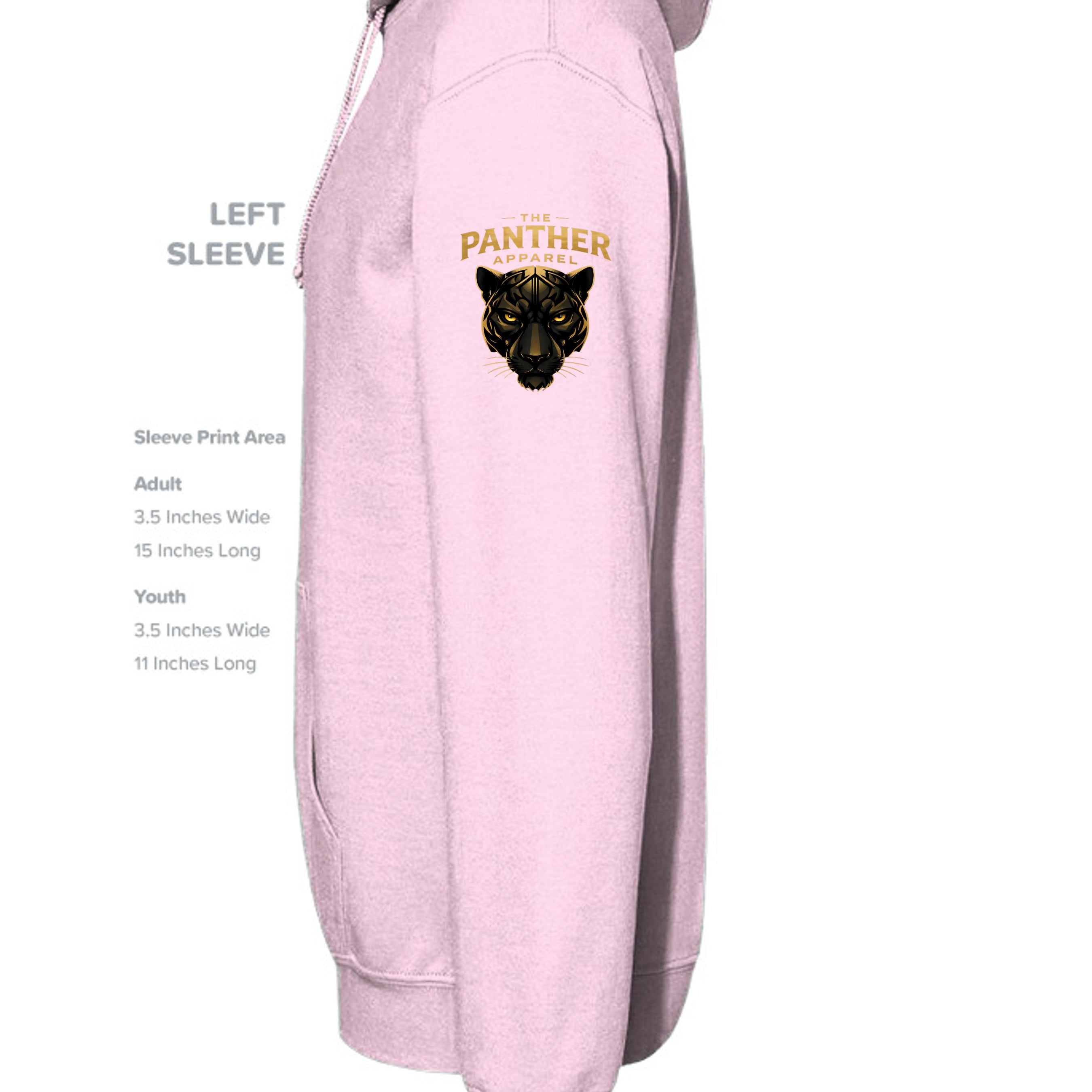 LIGHT PINK - G185 - SLEEVE_LEFT