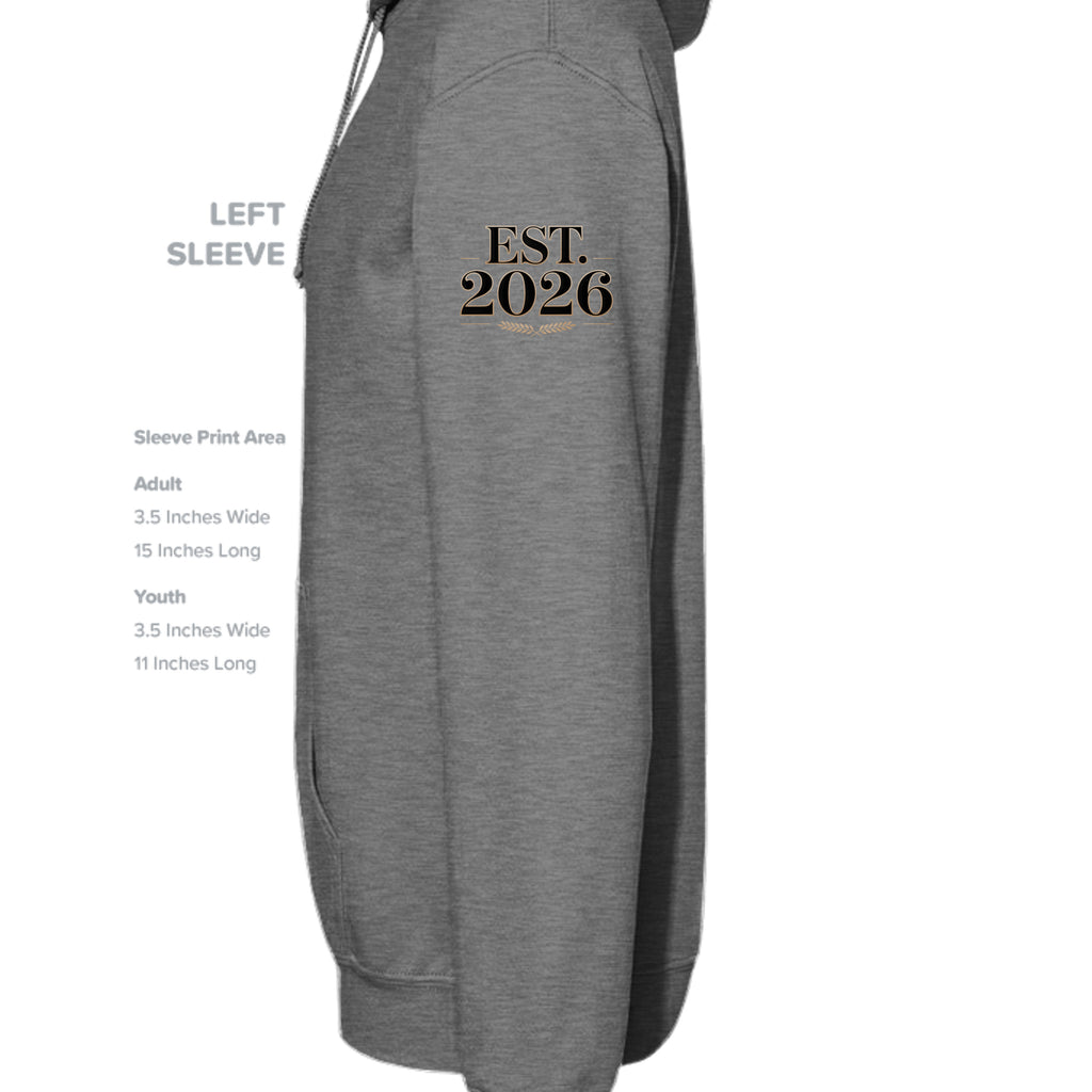 GRAPHITE HEATHER - G185 - SLEEVE_LEFT