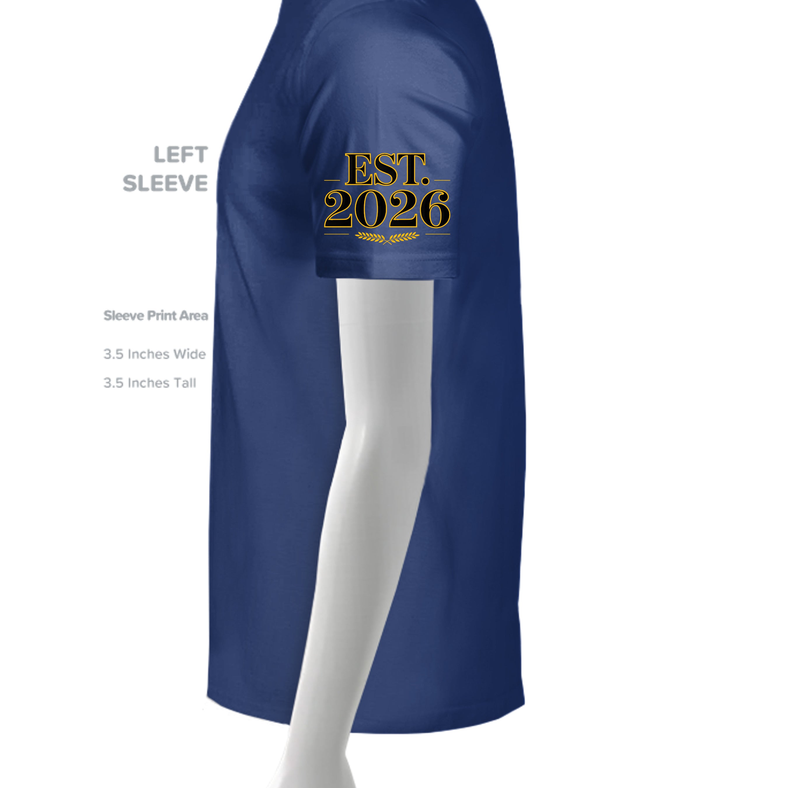 Fan Deep Royal - G500 - SLEEVE_LEFT