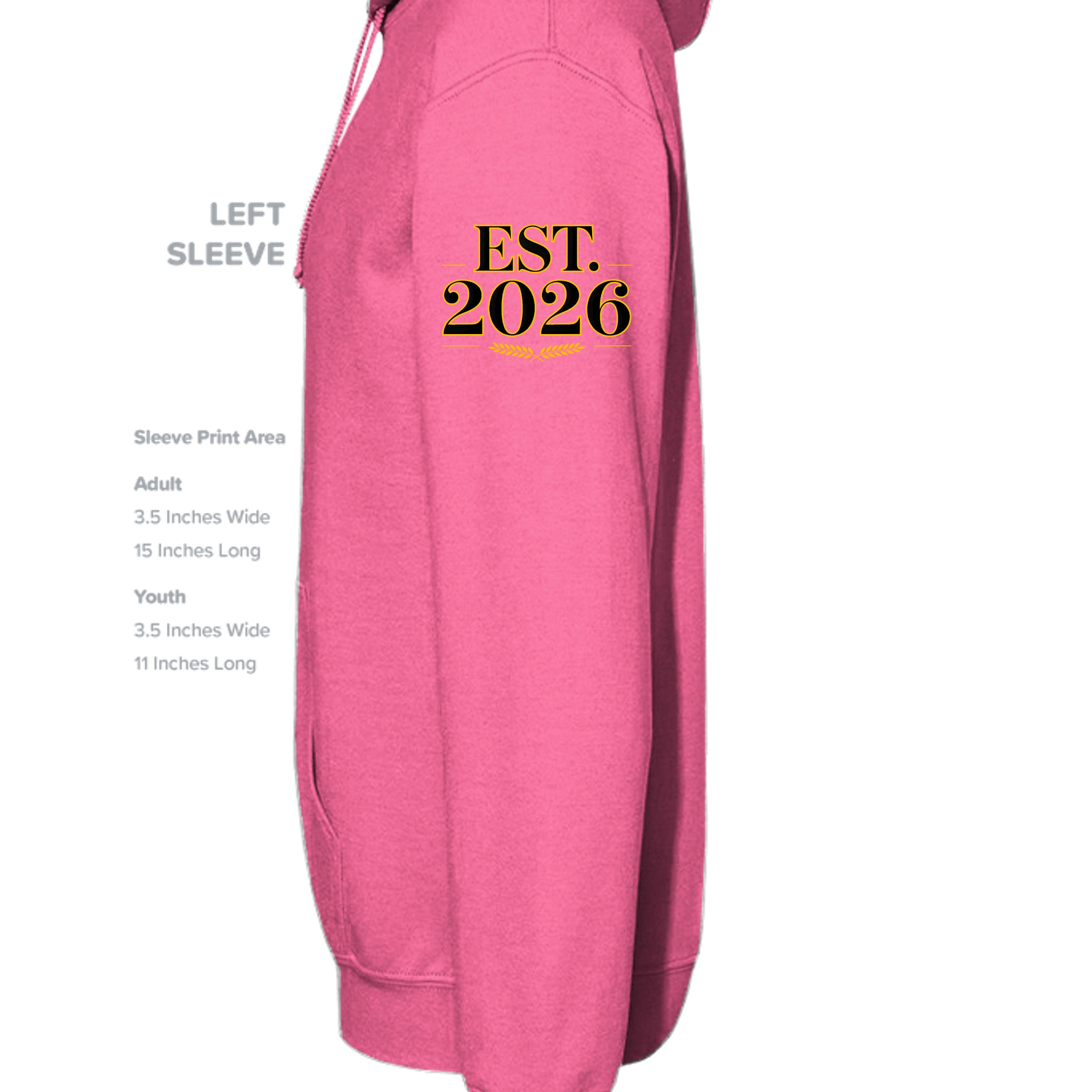 SAFETY PINK - G185 - SLEEVE_LEFT