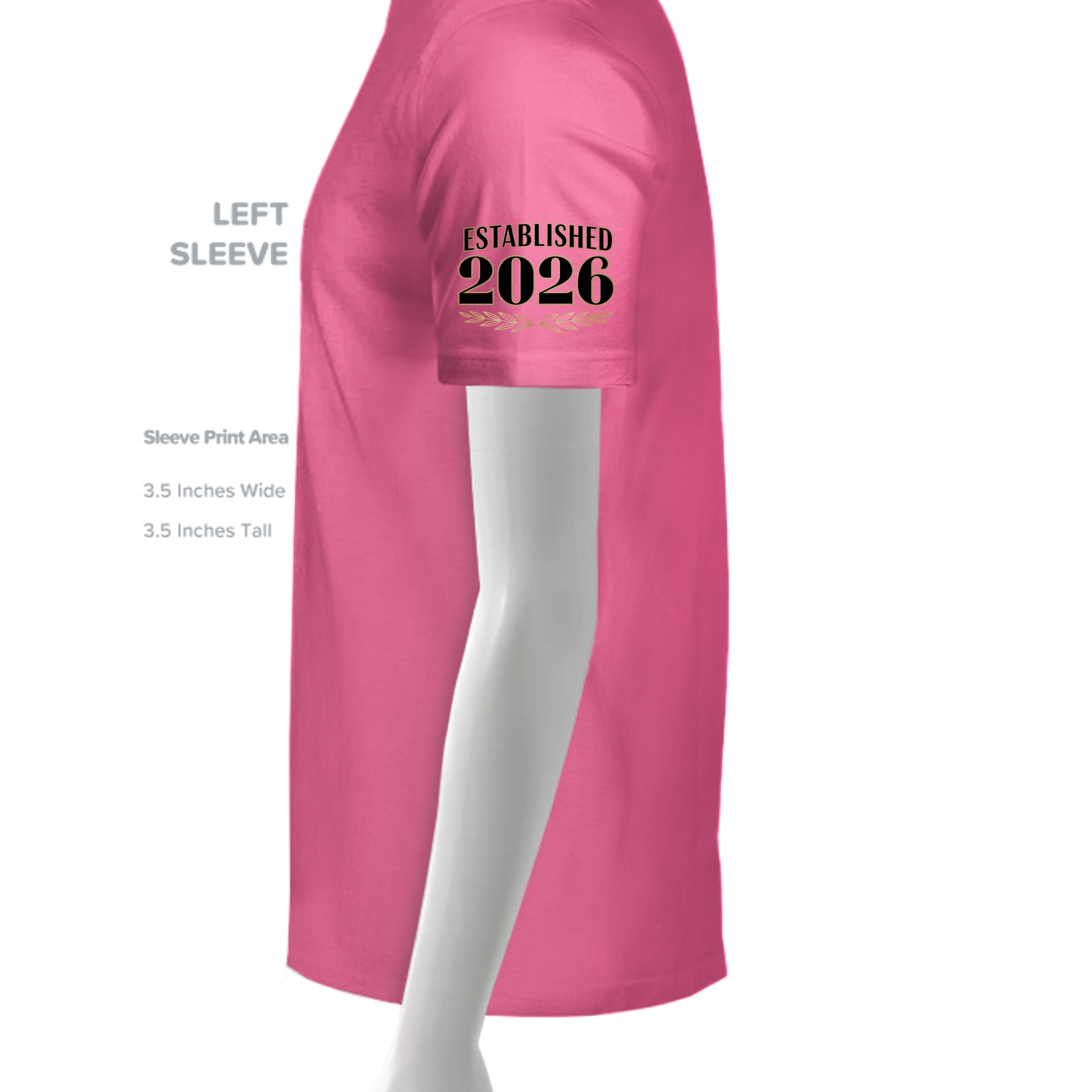 SAFETY PINK - G500 - SLEEVE_LEFT