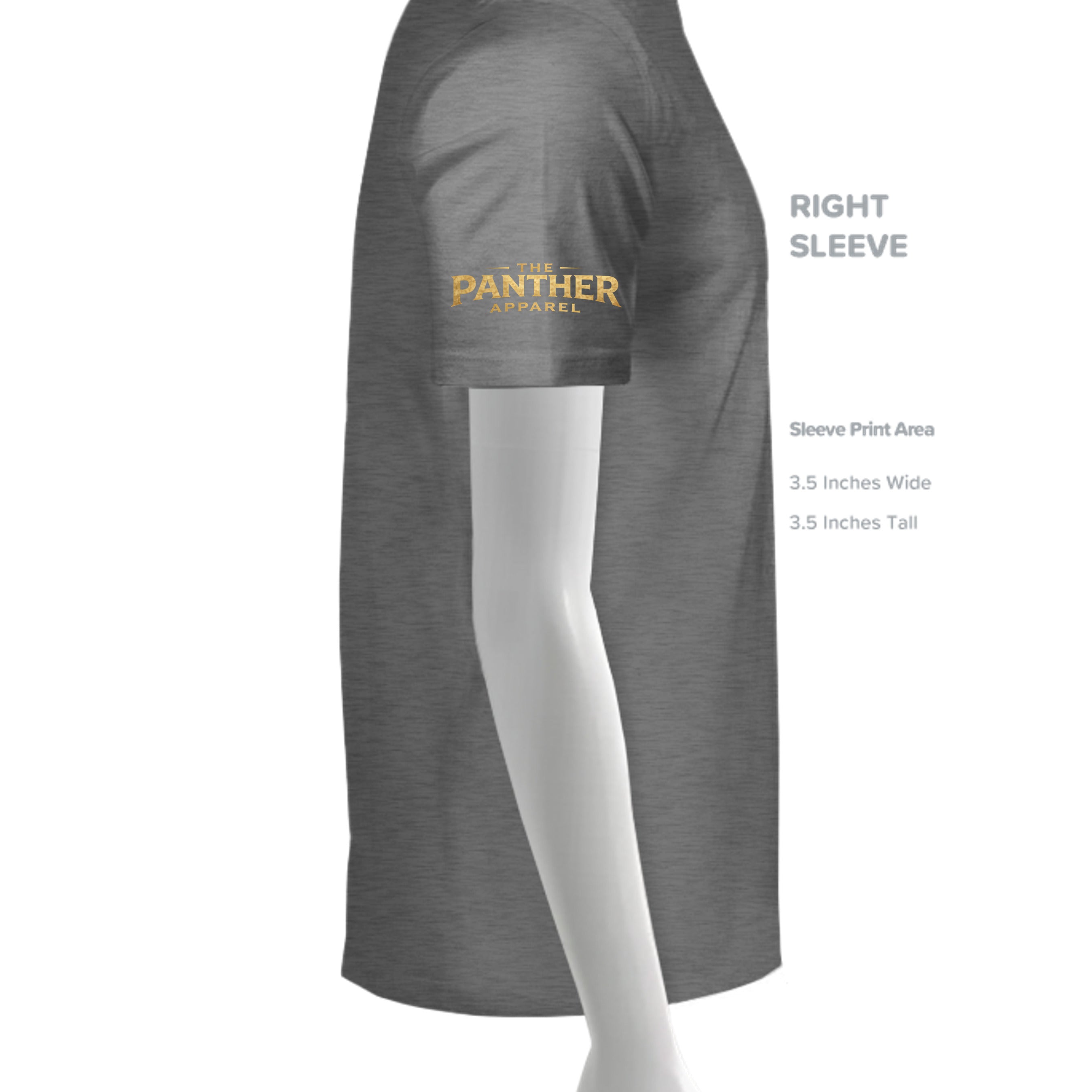 GRAPHITE HEATHER - G500 - SLEEVE_RIGHT