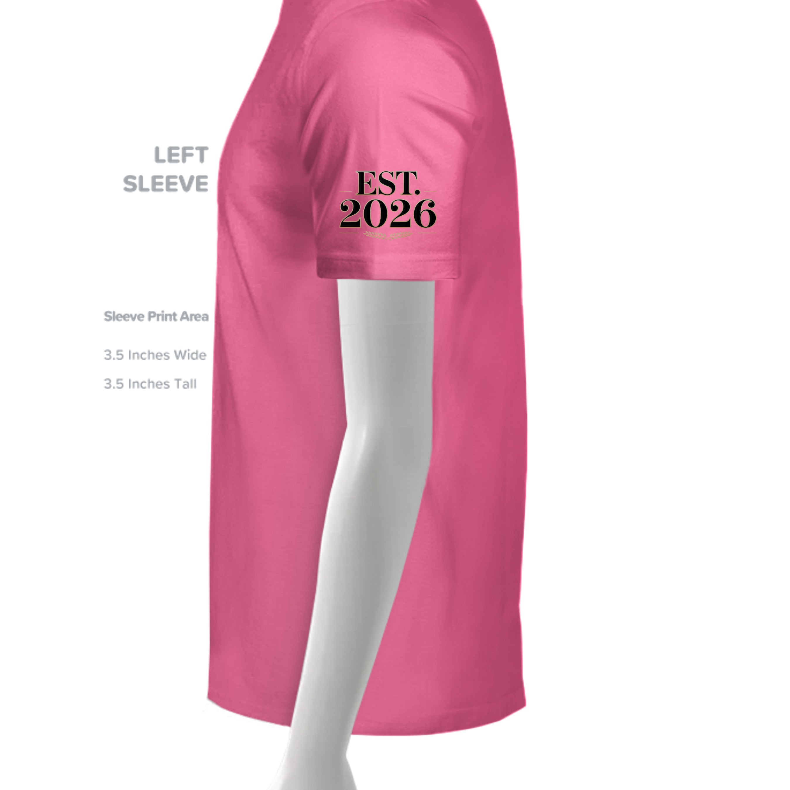 SAFETY PINK - G500 - SLEEVE_LEFT