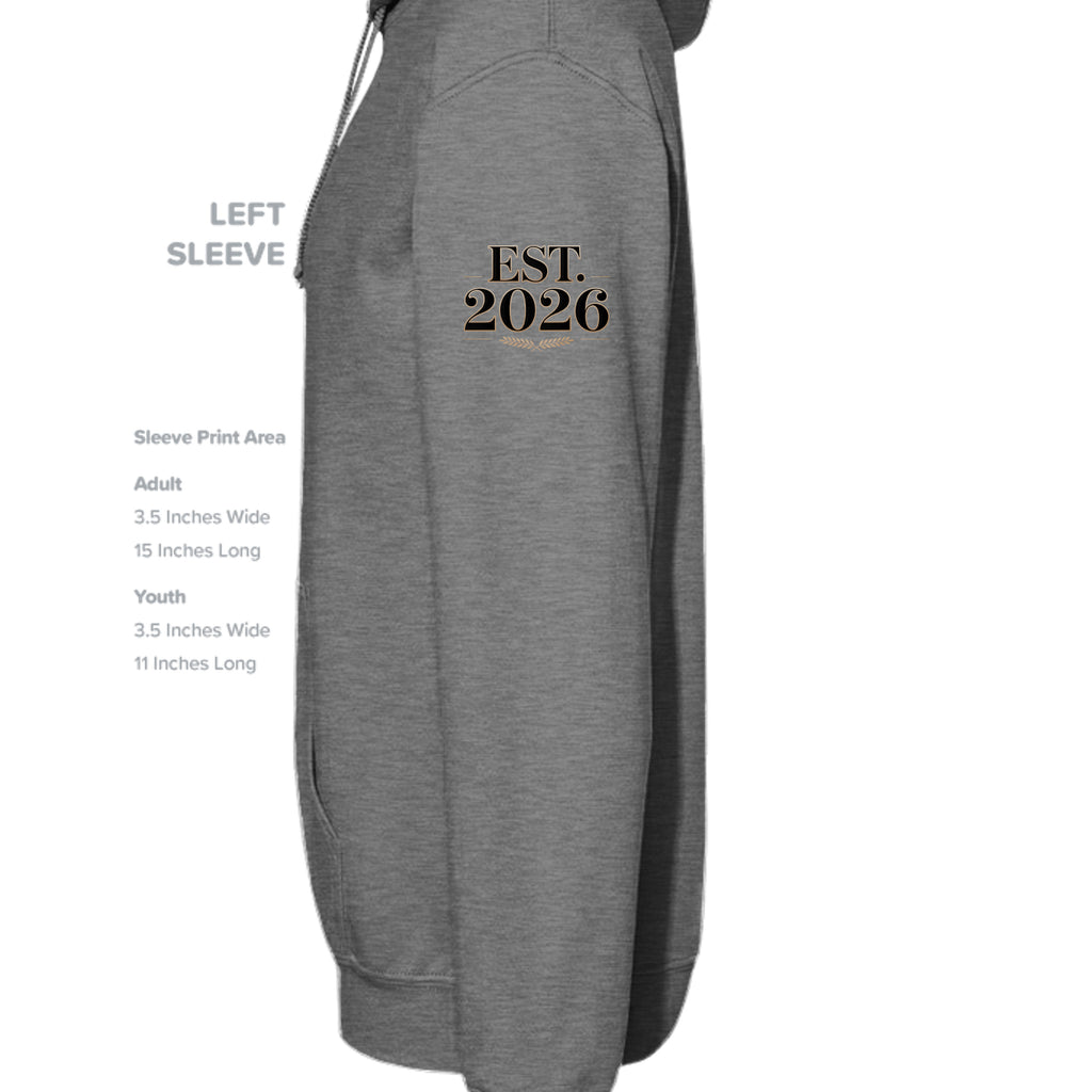 GRAPHITE HEATHER - G185 - SLEEVE_LEFT