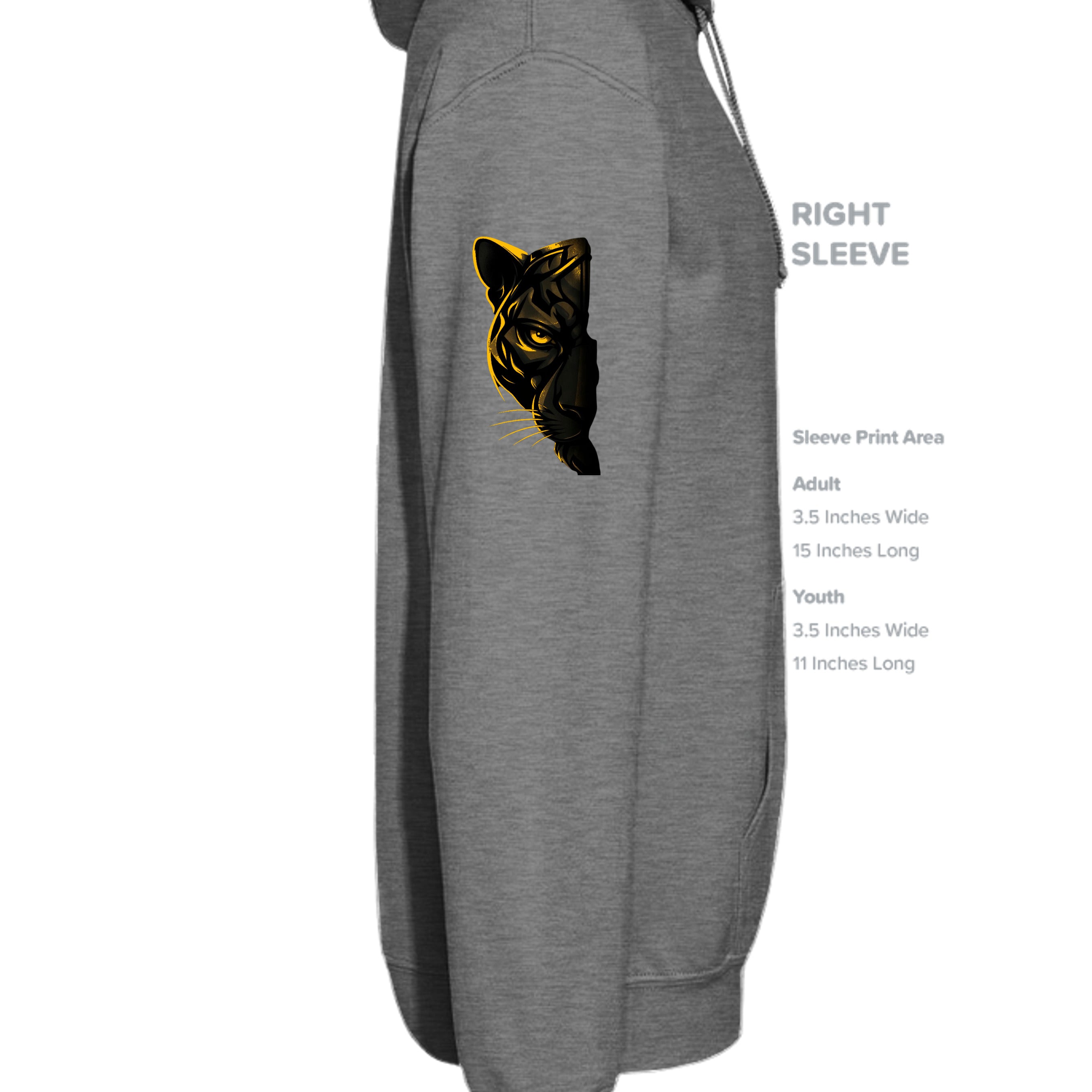 GRAPHITE HEATHER - G185 - SLEEVE_RIGHT