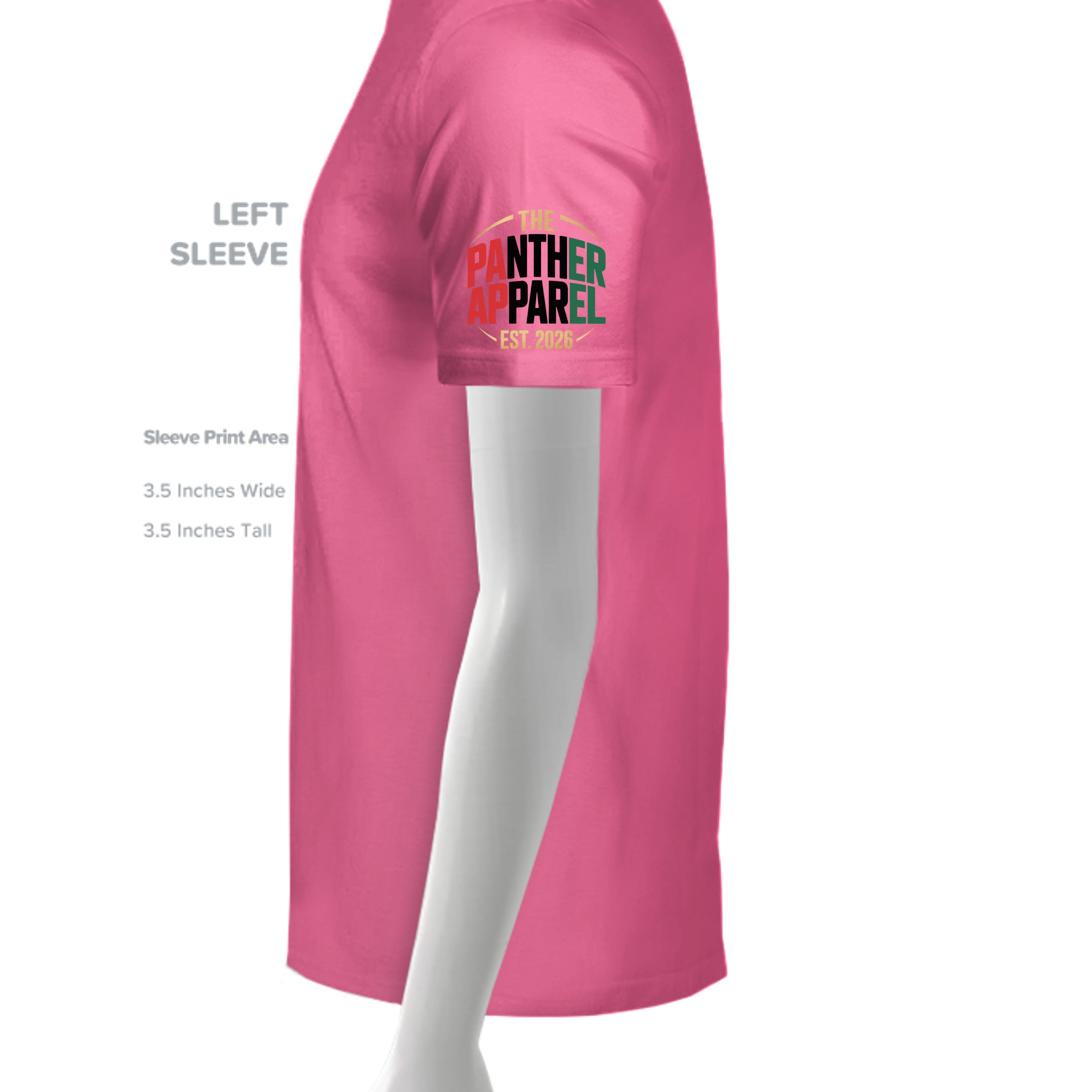 SAFETY PINK - G500 - SLEEVE_LEFT