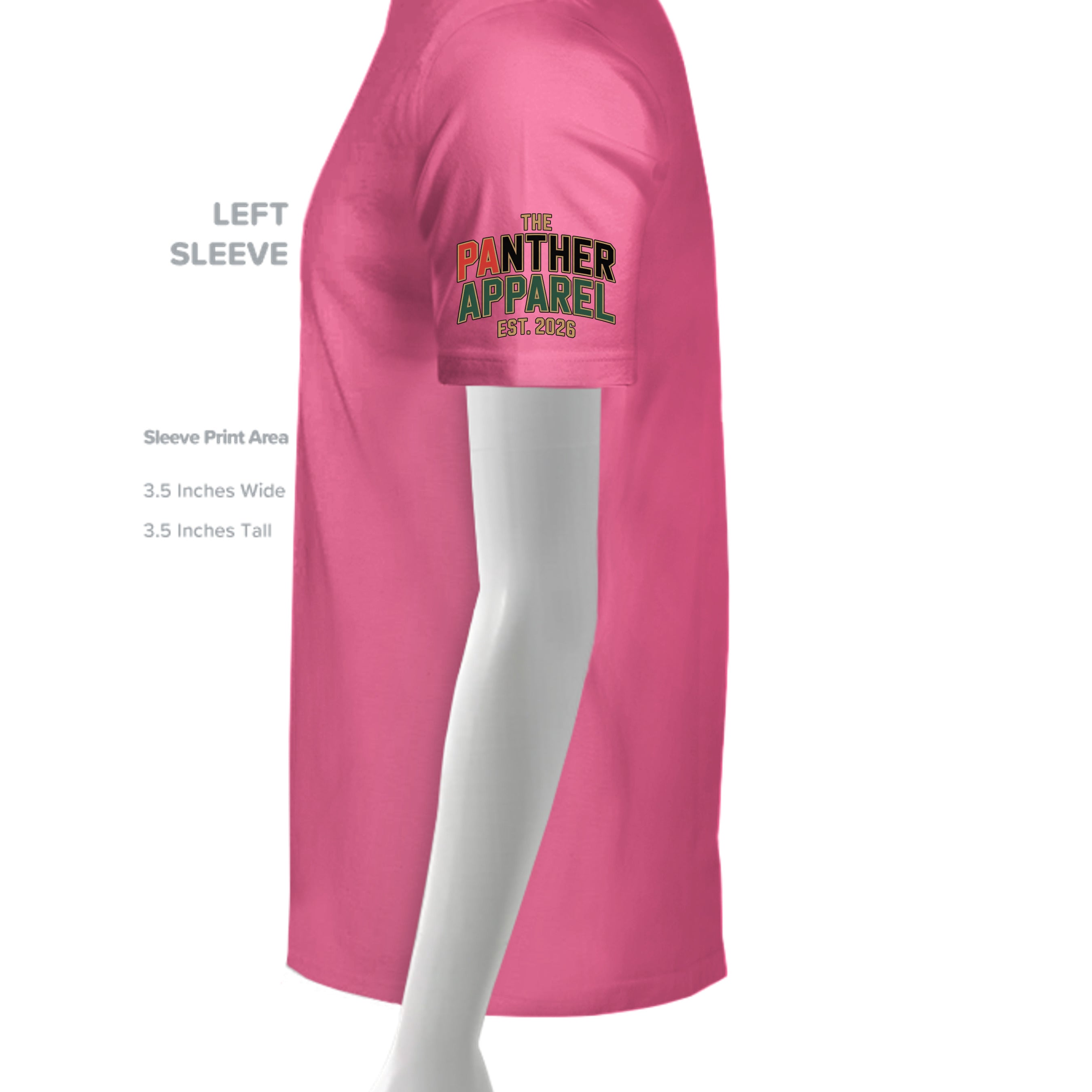 SAFETY PINK - G500 - SLEEVE_LEFT