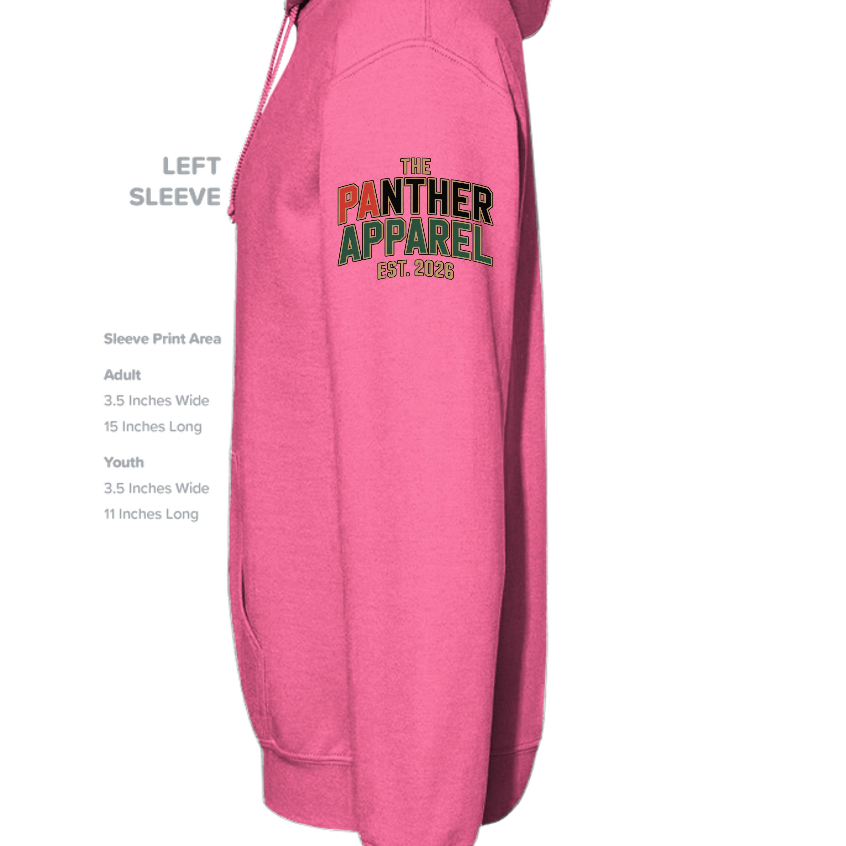 SAFETY PINK - G185 - SLEEVE_LEFT